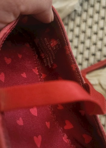 H&MKız Çocuk Kırmızı Fiyonklu Babet - Görsel 3