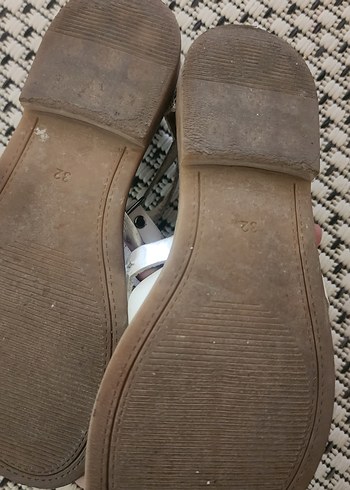 Greyder deri kız çocuk sandalet - Görsel 5