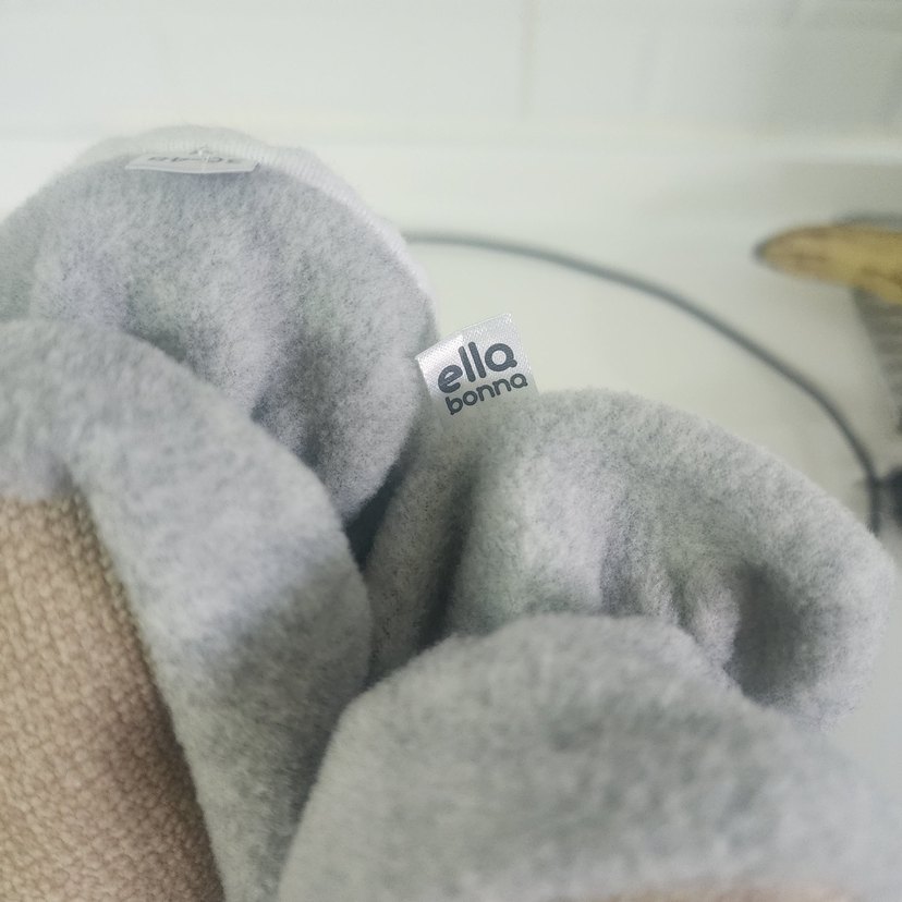 Orjinal ella bonaErkek Çocuk Gri Sıcak panduf patik - Görsel 4