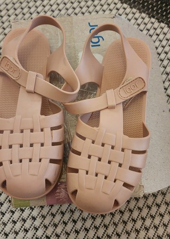 Orjinal igor Kız Çocuk Pembe sandaler - Görsel 2