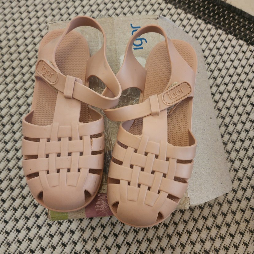 Orjinal igor Kız Çocuk Pembe sandaler - Görsel 2