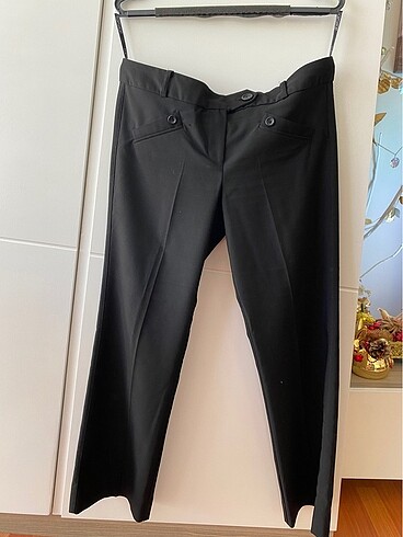 Topshop siyah kumaş pantalon