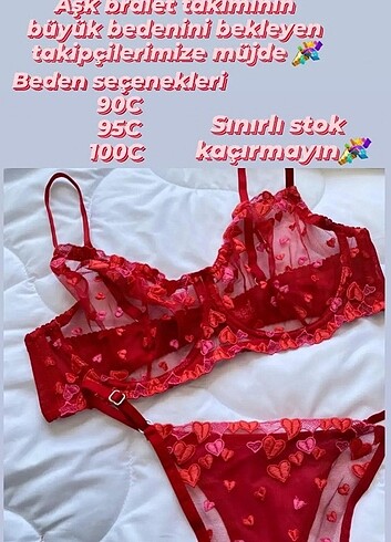 Aşk bralet takım 