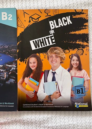 Black or White B1-B2 İngilizce Kitap ve Çalışma Kitabı