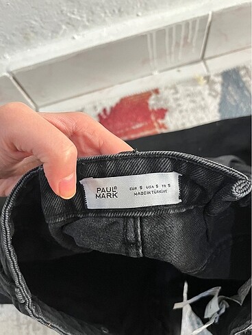 Paulmark yüksek bel mom jean - Görsel 5