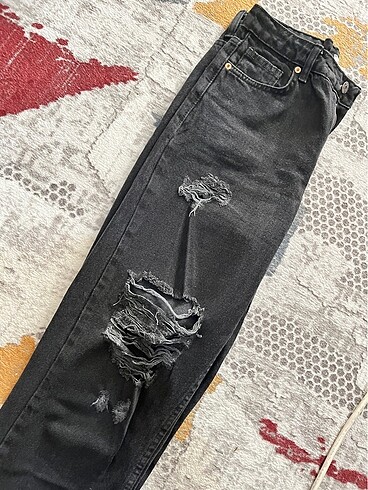 Paulmark yüksek bel mom jean - Görsel 6