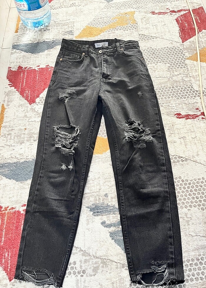 Paulmark yüksek bel mom jean - Görsel 2