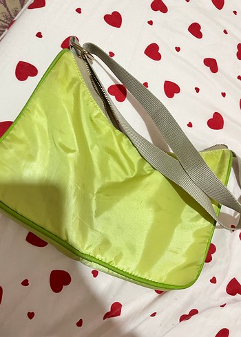 Yeşil Parlak Kadın Çanta - Görsel 2