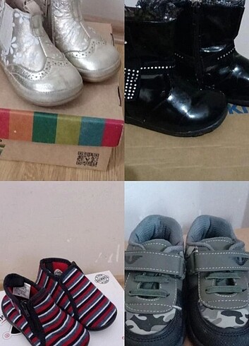 Kız Çocuk Yağmur Botu Çizme İlkadım Spor Ayakkabı Sandalet Babet - Görsel 12