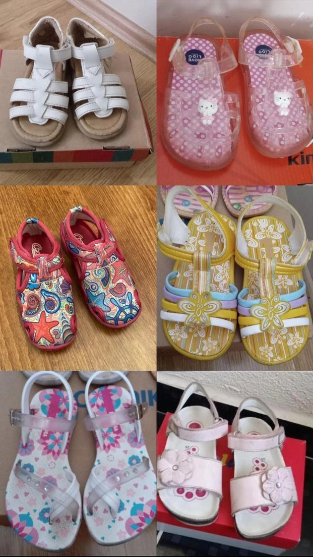 Kız Çocuk Yağmur Botu Çizme İlkadım Spor Ayakkabı Sandalet Babet - Görsel 5