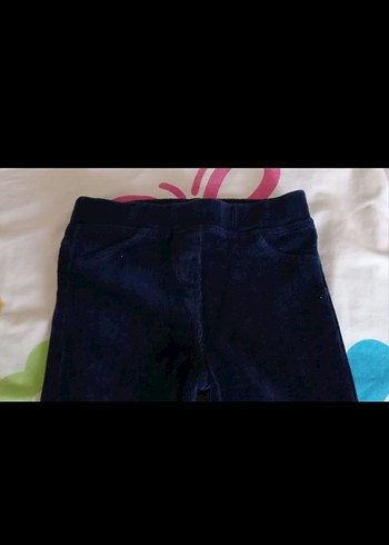 Kız Çocuk Sweatshirt ve Kadife Tayt - Görsel 5