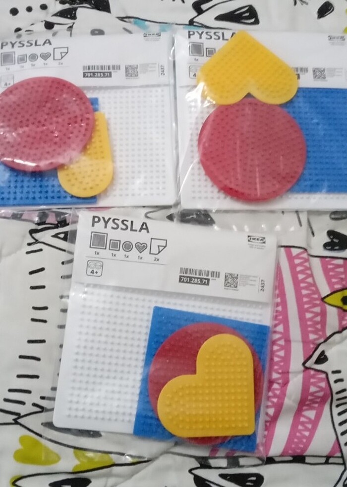 Ikea Pyssla Hama Boncuk Tablası - Görsel 3