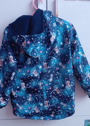 Elsa Frozen Kız Çocuk Yağmurluk 3-4 Yaş - Görsel 2