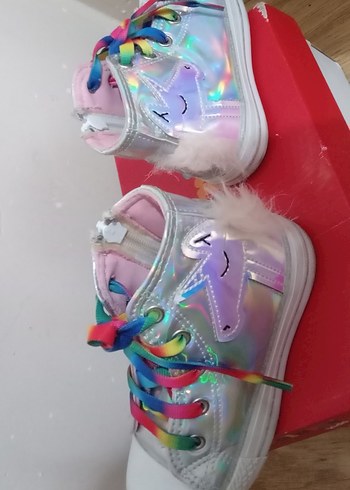 Kız Çocuk Unicorn Parlak Bot - Görsel 4