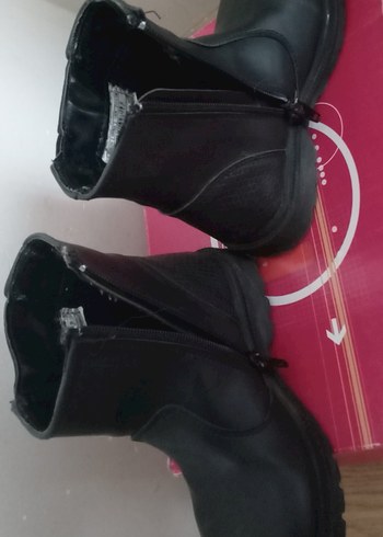 Kız Çocuk Siyah Bot - Görsel 7