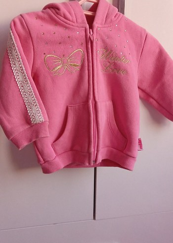 Kız Çocuk Uzun Kollu Kapüşonlu Alt Üst Takım - Görsel 5