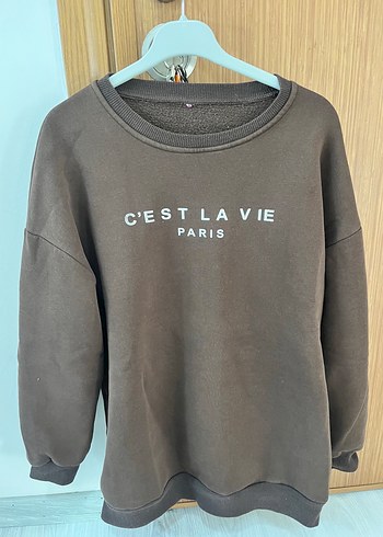 Diğer Kahverengi Oversize Sweatshirt
