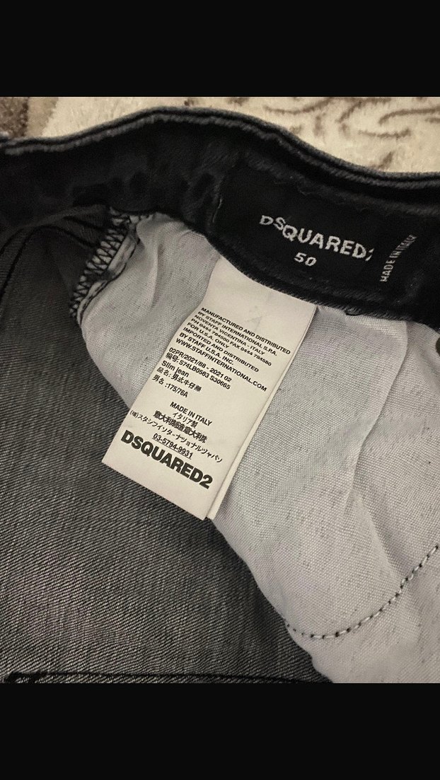 DSQUARED2 DRİP PANTOLON - Görsel 4