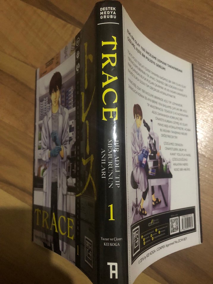 Trace 1. Cilt Manga(İndirim vardır) - Görsel 4