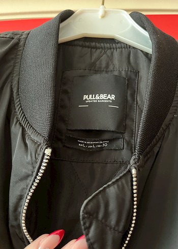 Fermuarlı Siyah Kadın Streetwear Ceket - Görsel 2