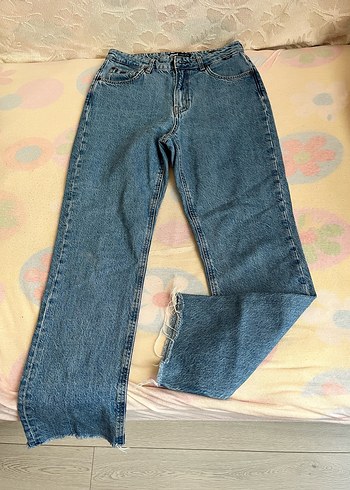 Kadın Mavi Denim Jean - Görsel 2