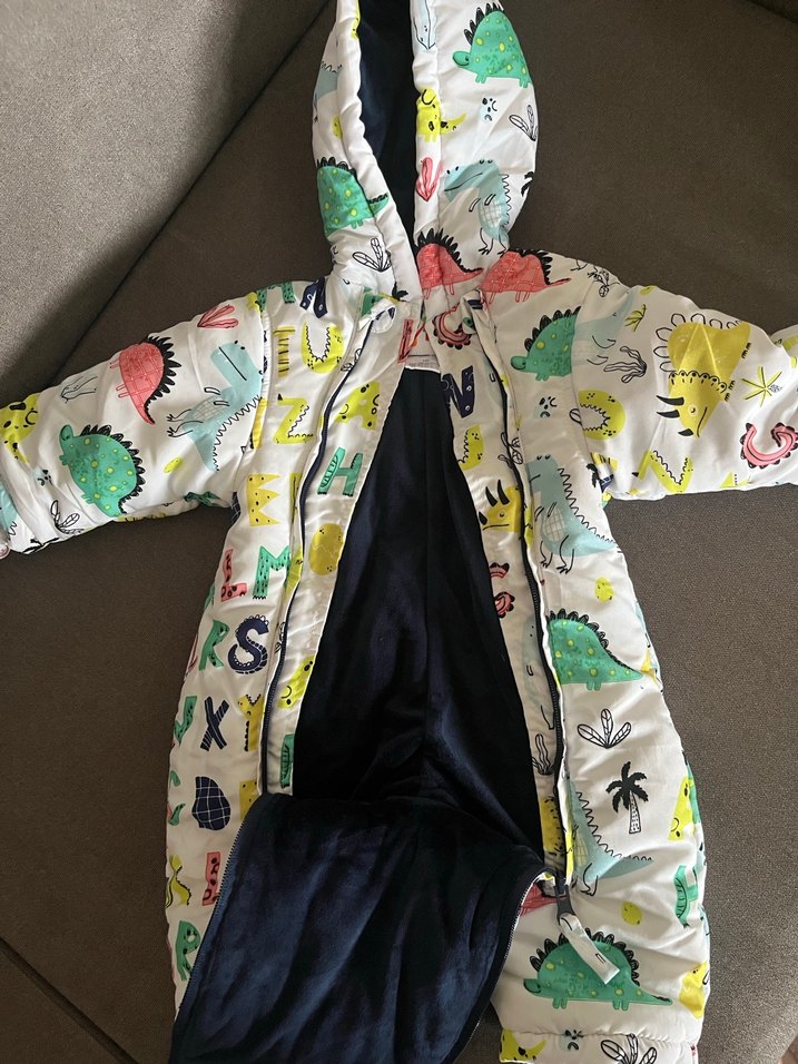 Renkli Desenli Tulum - Görsel 2