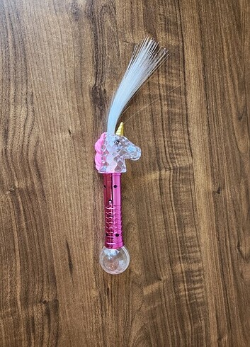  Beden Renk Unicorn sesli ışıklı mikrofon