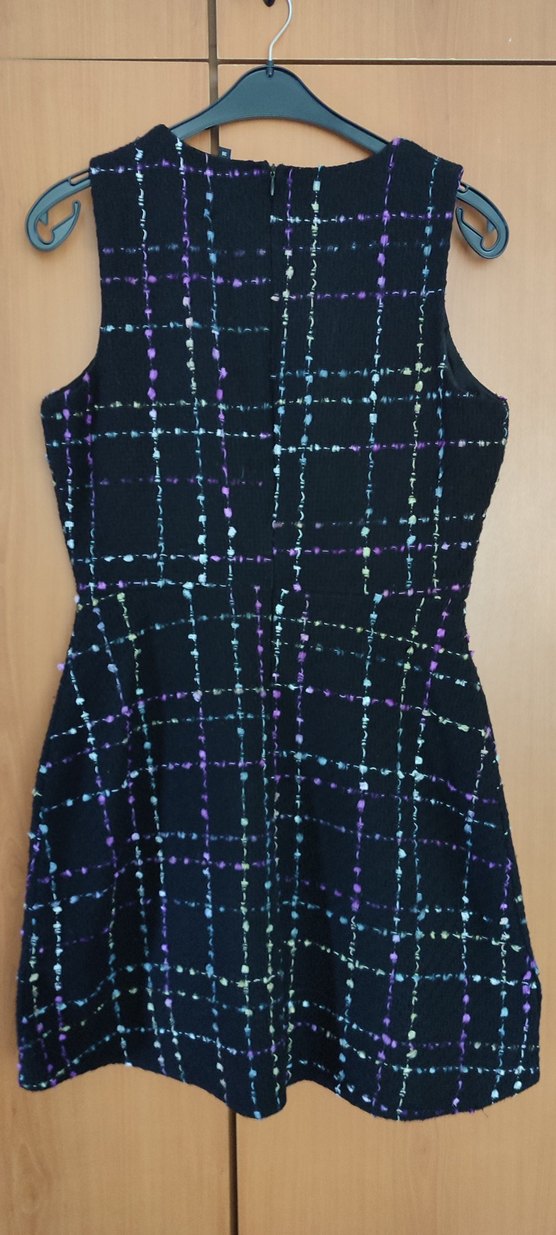 Çok Renkli Midi Elbise - Görsel 3