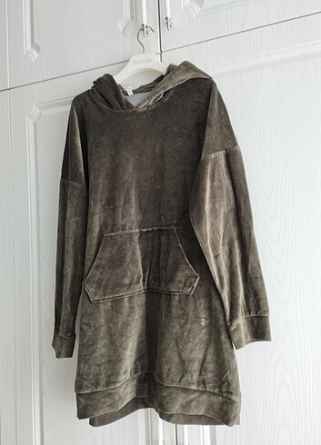 Defacto Kadife Sweatshirt 