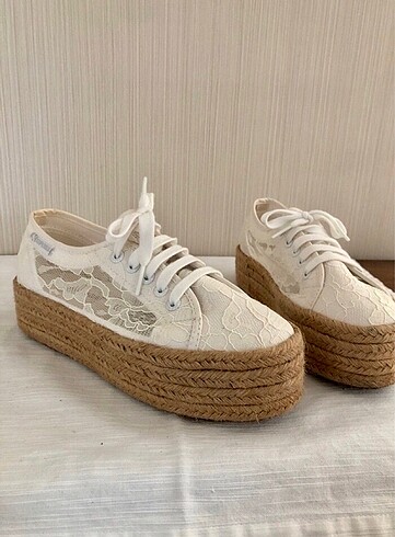 Superga Superga dantelli platform sneaker