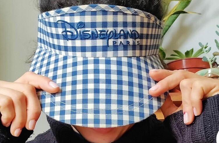 Disney Paris vizör şapka