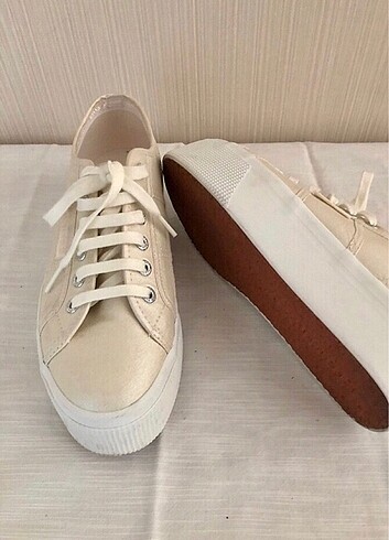 38 Beden Superga Lame platform sneaker
