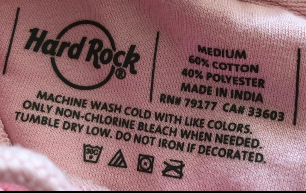 Hard Rock Cafe Pembe Kadın Kapüşonlu Sweatshirt - Görsel 4