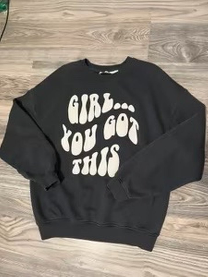 Bershka Siyah Sweatshirt - Görsel 4