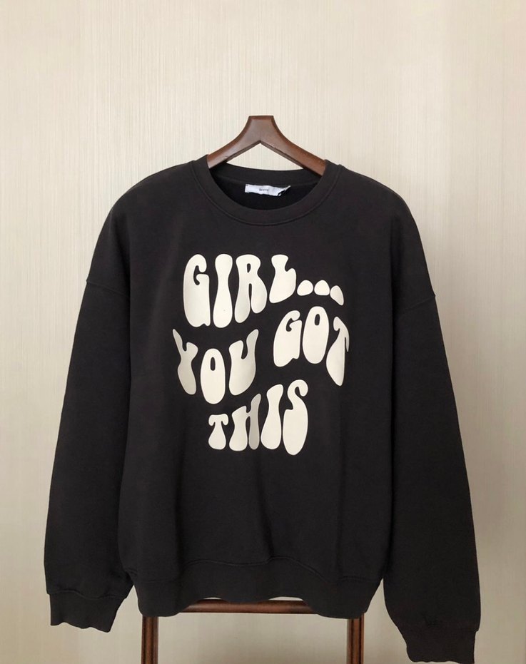Bershka Siyah Sweatshirt - Görsel 5