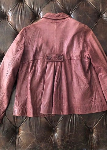 DKNY Donna Karan Deri Ceket - Görsel 3