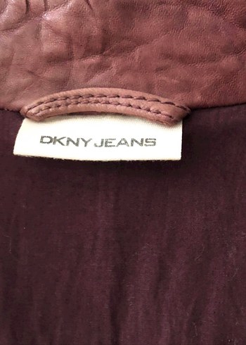 DKNY Donna Karan Deri Ceket - Görsel 7