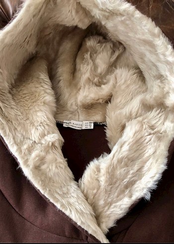 Zara Kahverengi Kapüşonlu Sweatshirt - Görsel 6