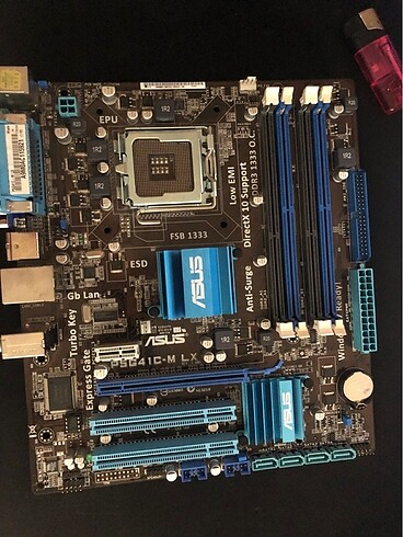 Asus PSG41 C-M LX ddr3 8gb anakart