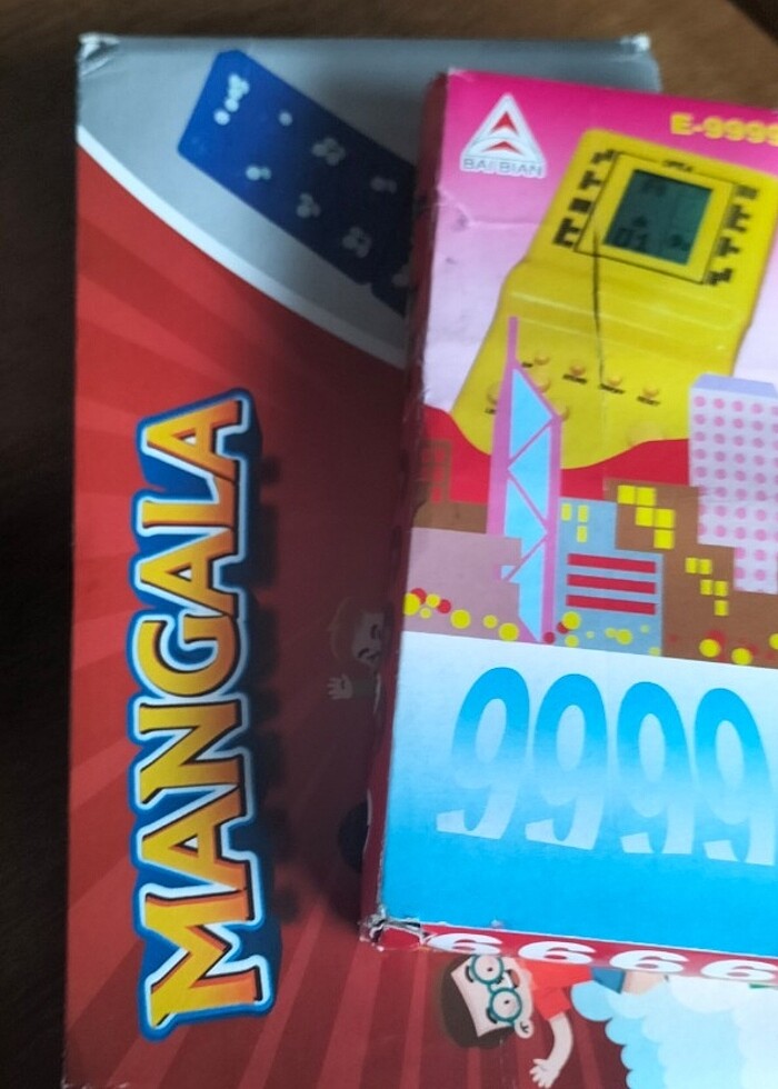 Tetris, Brick game ve mangala oyunu hediye - Görsel 5