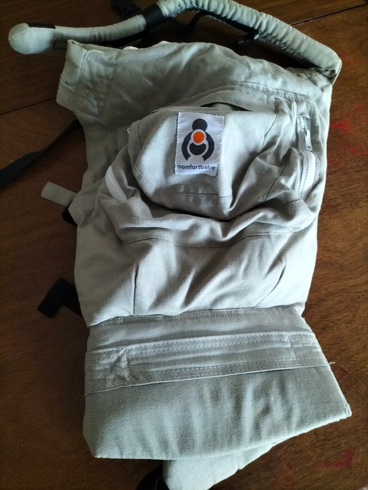 Gri Bebek Taşıyıcı Kanguru - Görsel 2