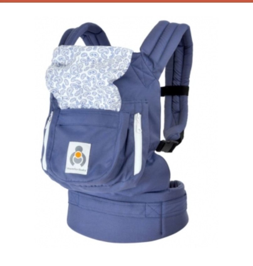 Gri Bebek Taşıyıcı Kanguru - Görsel 5
