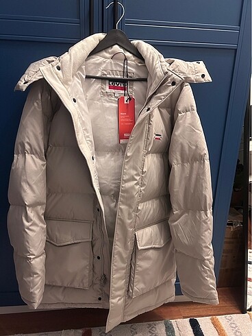 Sıfır etiketli Levis FİLLMORE MİD PARKA MONT 2.0