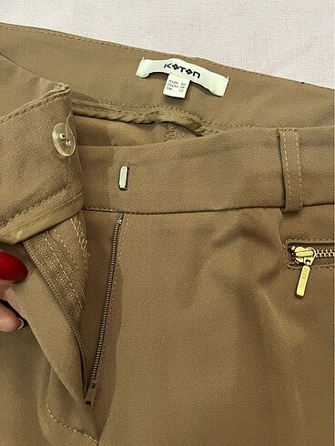 40 Beden camel kumaş pantolon