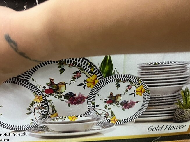 Kütahya Porselen yemek seti