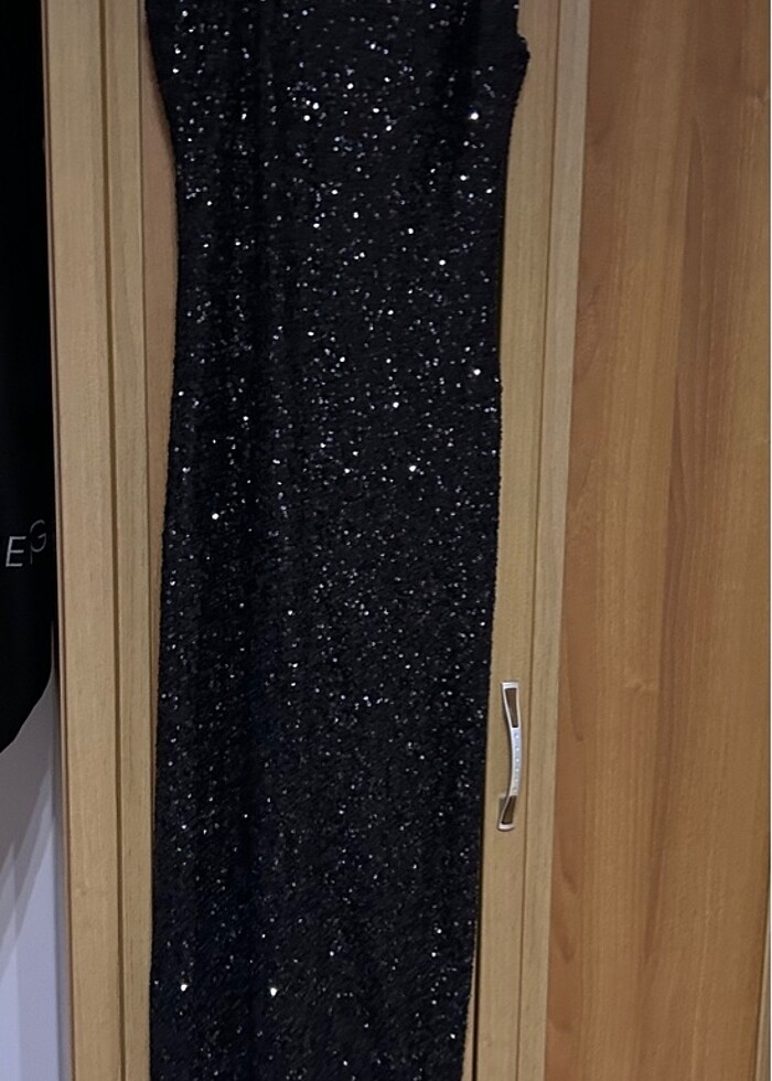 Cengiz Aktürk Tasarım Abiye
 Payet Elbise - Görsel 3