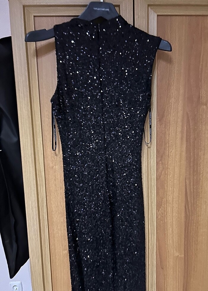 Cengiz Aktürk Tasarım Abiye
 Payet Elbise - Görsel 5