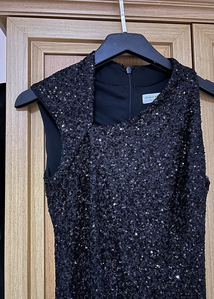 Cengiz Aktürk Tasarım Abiye
 Payet Elbise - Görsel 2