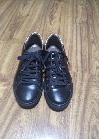 Siyah Deri Ayakkabı - Görsel 3