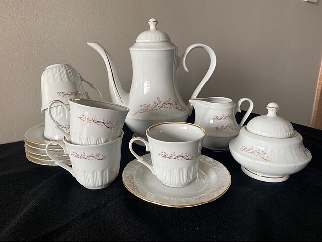 Güral Porselen Güral Porselen Vintage Çay Seti